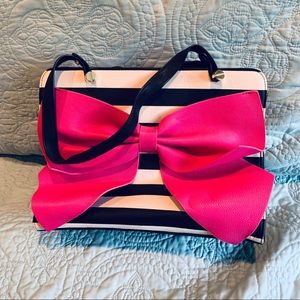 Betsy Johnson Big Bow Bag